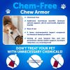 Flea and Tick Prevention for Dogs Chewables Natural Flea Treatment Supplement for Small & Large Dogs with Vitamins Immune Support Chews Pest Defense O